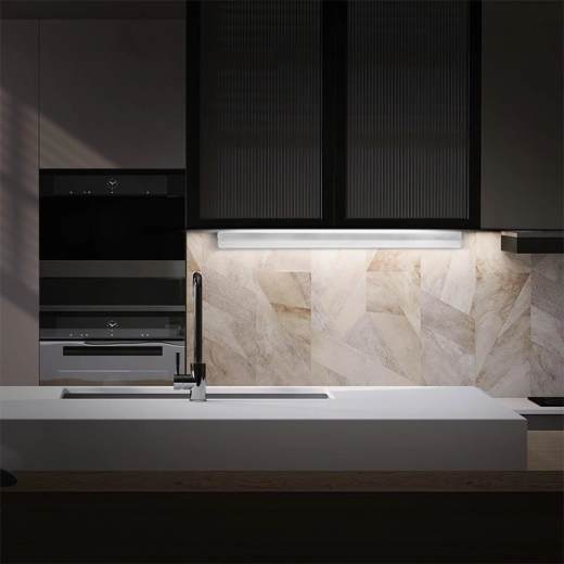Luz uniforme para la encimera de cocina