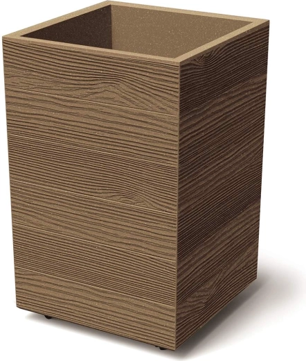 Maceta Madera Square eco wood 38,5 cm