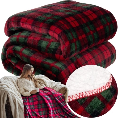 Manta reversible Ruhhy 160 × 200 cm - 1 pieza