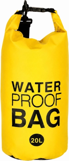 Bolsa estanca impermeable de 20 l para kayak, SUP y viajes