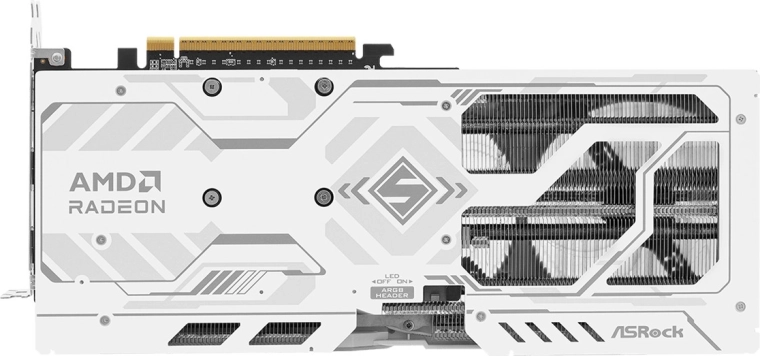 Diseño blanco Steel Legend con backplate metálico