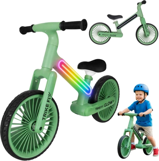 Bicicleta de equilibrio Trike Fix Glow LED para niños