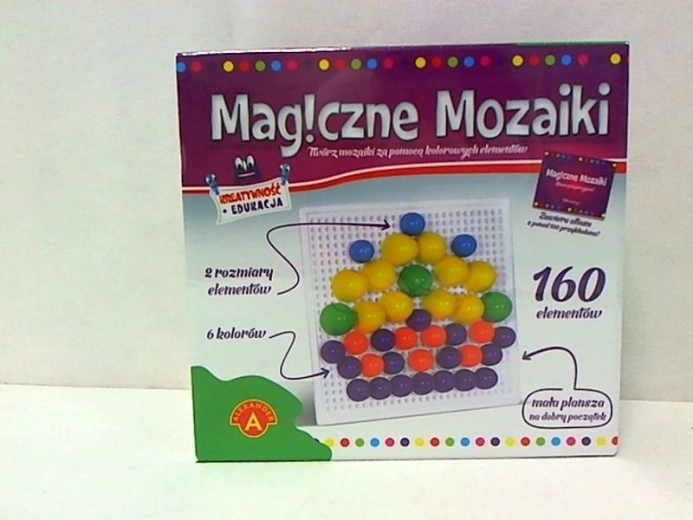 Mosaicos mágicos – set creativo y educativo 160 uds.