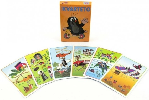 Cuarteto Topo – juego de cartas infantil