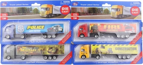 Camión metálico para niños 19,5 cm