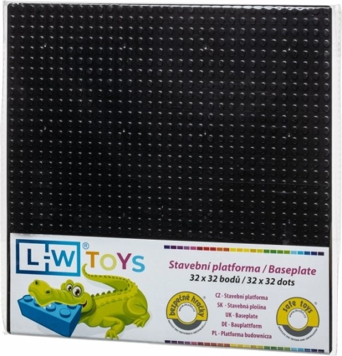 L-W Toys placa base 32×32 negra