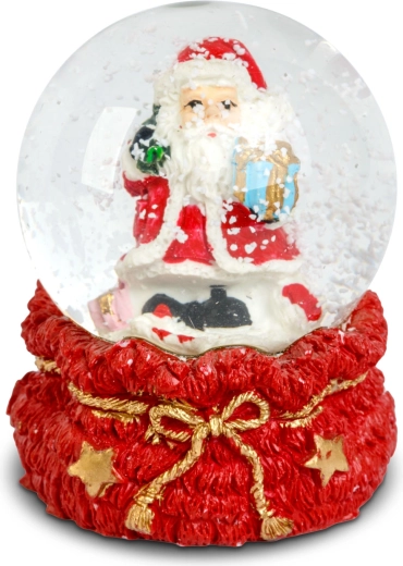 Decoración navideña con Papá Noel
