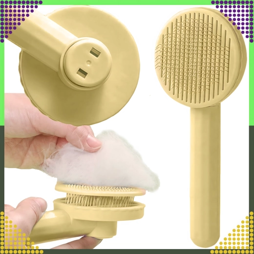 Limpio con un solo clic: botón de liberación del pelo