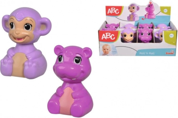 Monito y Guisante Juguete «Aprieta y Avanza»