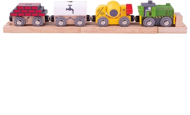 Bigjigs Rail tren de construcción de madera