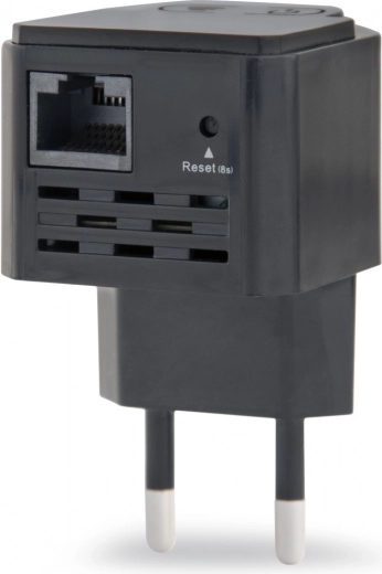 Repetidor de señal Wi‑Fi 300 Mbps negro
