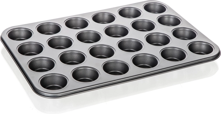 Molde para mini rosquillas Culinaria 24 uds, antiadherente, 37,8 × 26 × 2 cm