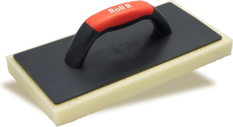 Llana con esponja hidrófila fina estriada 250 × 130 × 30 mm