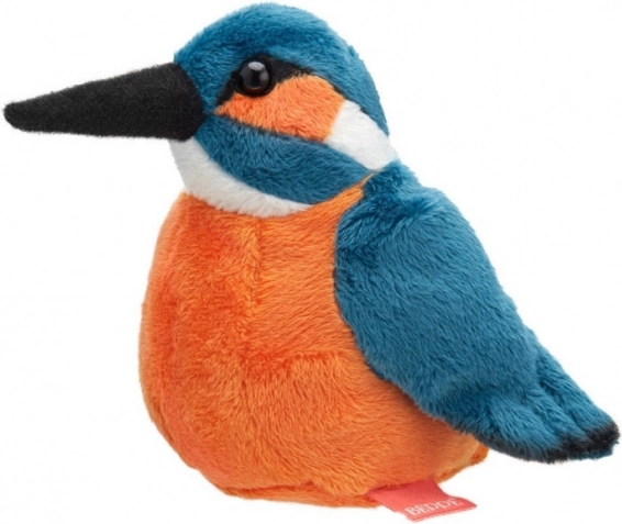 Pájaro de peluche martín pescador común 13 cm