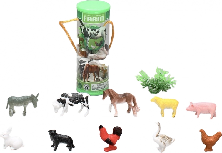Figura de animal de granja 3,5–6 cm - 1 pieza