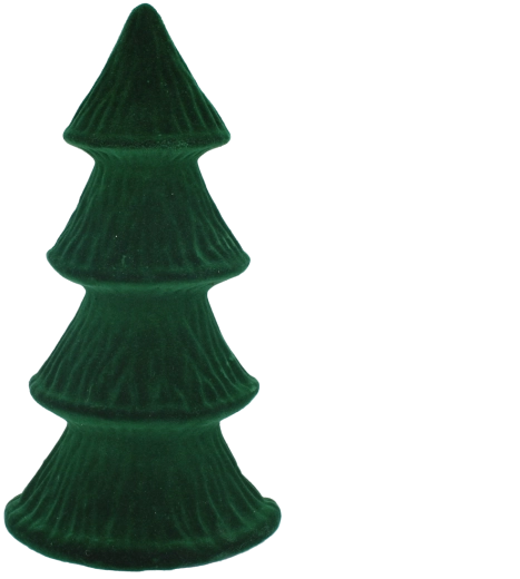 Árbol de Navidad decorativo 21 cm – set de 4 uds