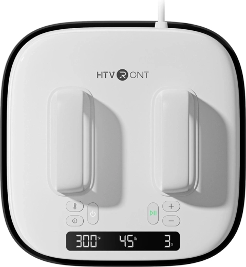 HTVRONT HPS08 termopresa 10 × 10" blanca