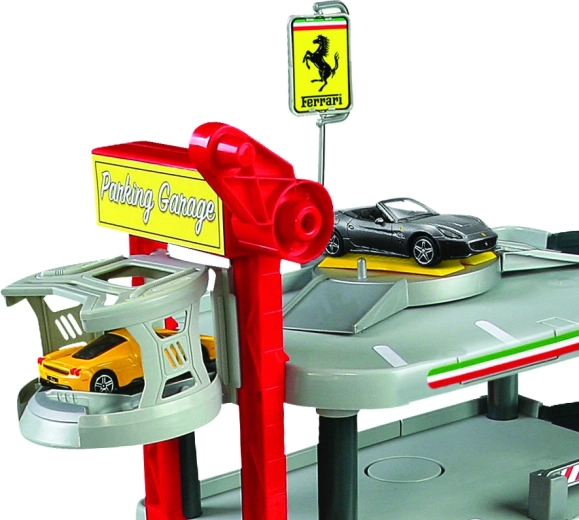 Tres niveles de acción y aparcamiento