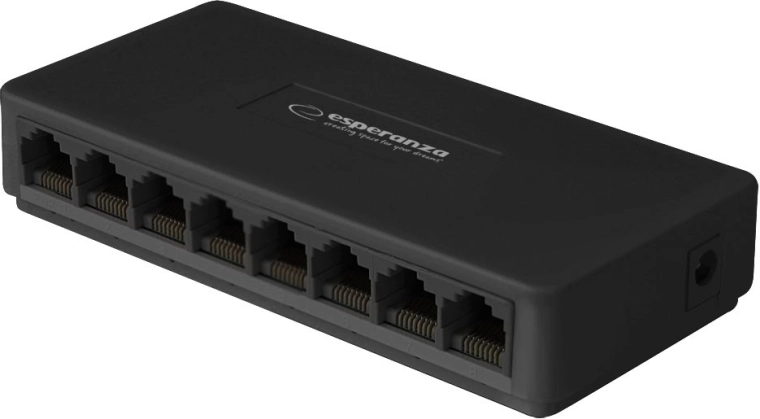 Plug & play y Auto‑MDI/MDIX sin preocupaciones