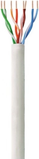 Cable de instalación par trenzado Cat5e UTP 4x2 CCA 305 m aprox. gris