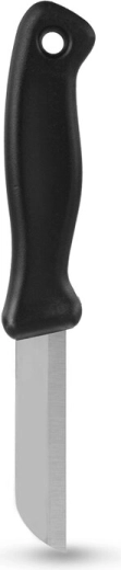 Cuchillo de cocina compacto MS de acero inoxidable con mango de plástico, 6,5 cm
