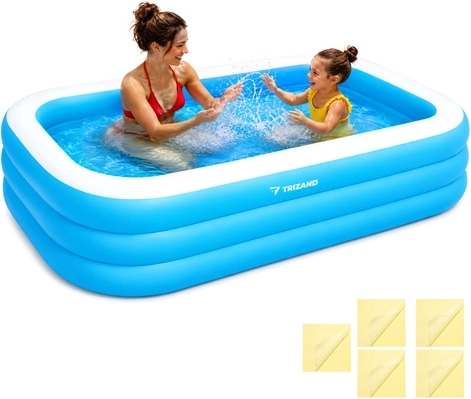 Piscina familiar inflable Trizand 185 × 130 × 50 cm