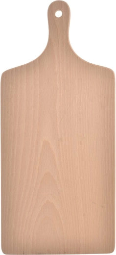 Tabla de cortar de madera con mango 35 × 15,5 cm