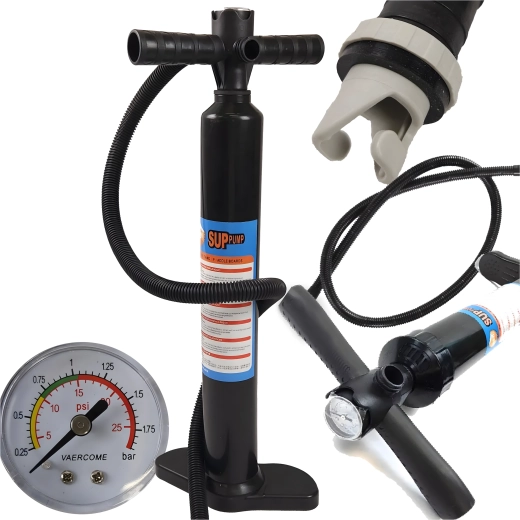 Manómetro integrado hasta 25 PSI