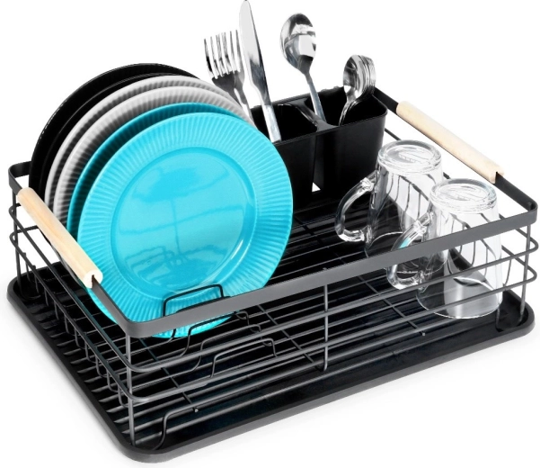 Organización inteligente para 10 platos y vasos