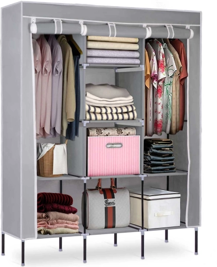Armario textil Massido gris