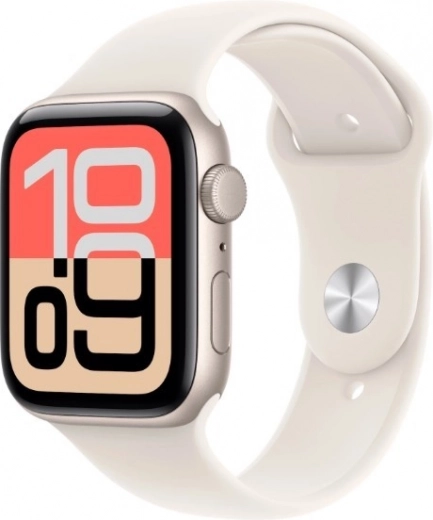 Apple Watch SE 3 GPS + Cellular 40 mm caja de aluminio Moonlight con correa deportiva M/L