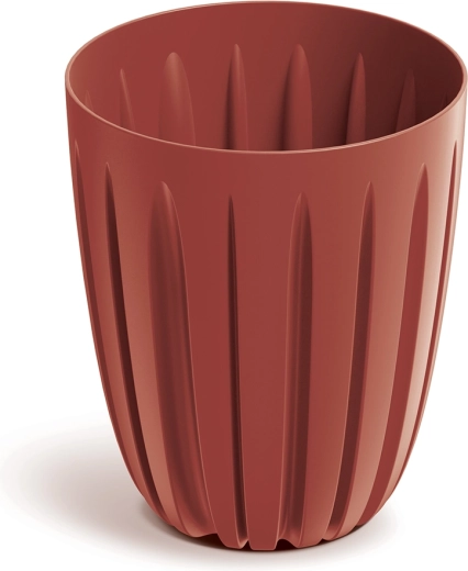 Maceta retro roja WARIO 19,2 cm con inserto