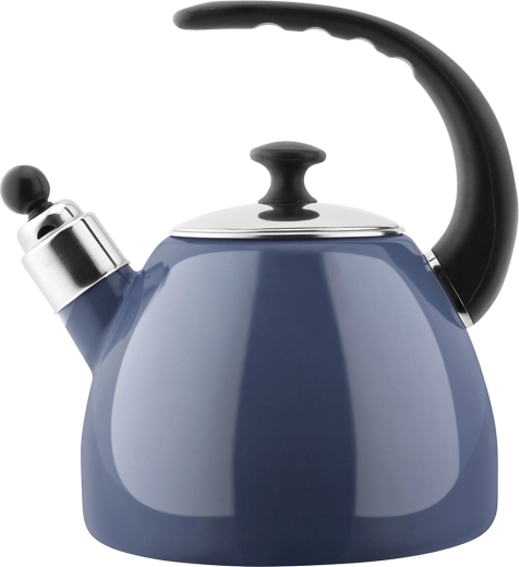 Hervidor esmaltado cónico Balbina de 2,5 l, azul