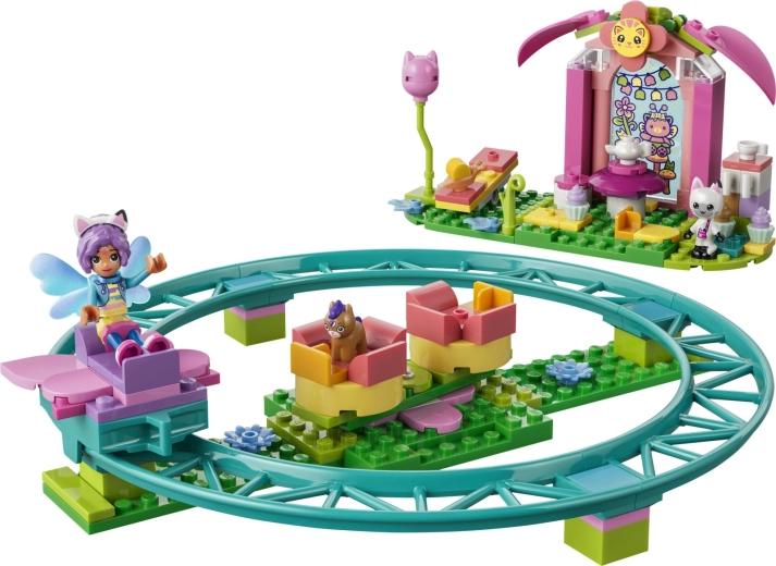 Parque de atracciones de cuento lleno de diversión