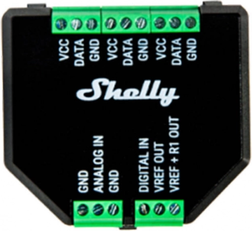 SHELLY plus add-on adaptador adicional de sensor