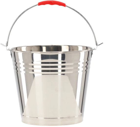 Cubo de acero inoxidable 8 l