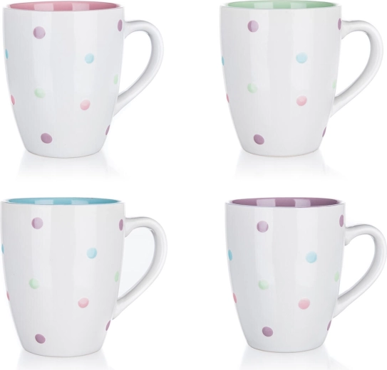 Diseño delicado con lunares pastel