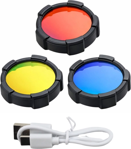 Filtros de color intercambiables para condiciones especiales