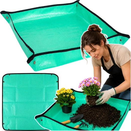 Bordes elevados con botones a presión para un trabajo limpio