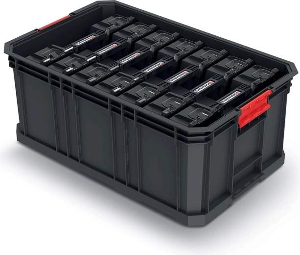 Caja de transporte modular con 7 organizadores MODULAR SOLUTION 520 × 329 × 210 mm