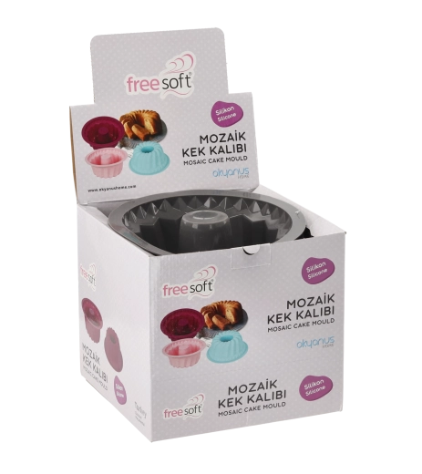 Molde de silicona para bizcocho tipo bundt 23 cm