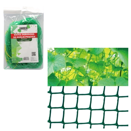 Red de soporte de jardín para plantas trepadoras 1,8 × 2,7 m