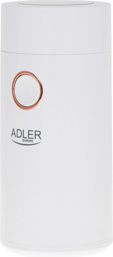 Molinillo eléctrico de café ADLER de 150 W, blanco