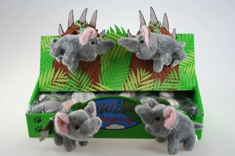 Elefante de peluche – llavero 13 cm