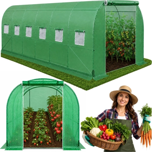 12 ventanas de ventilación con malla antiinsectos