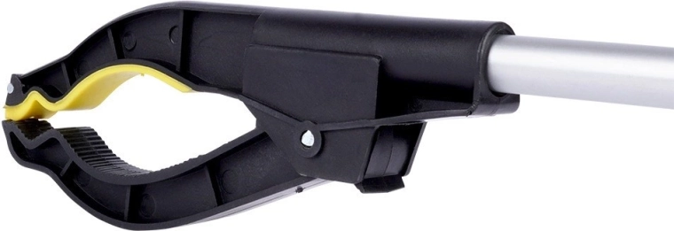 Agarre seguro gracias a las mandíbulas de goma y estriadas