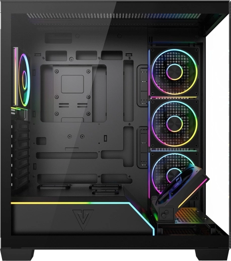 Cinco ventiladores ARGB y controlador integrado