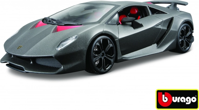Modelo Lamborghini Sesto Elemento 1:24 Gris metálico