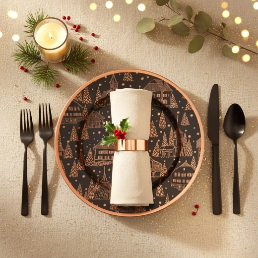 Base elegante para una mesa completa