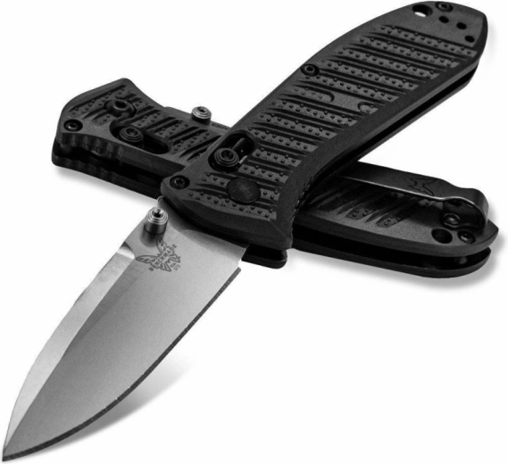 Benchmade Mini Presidio II Satin cuchillo táctico plegable